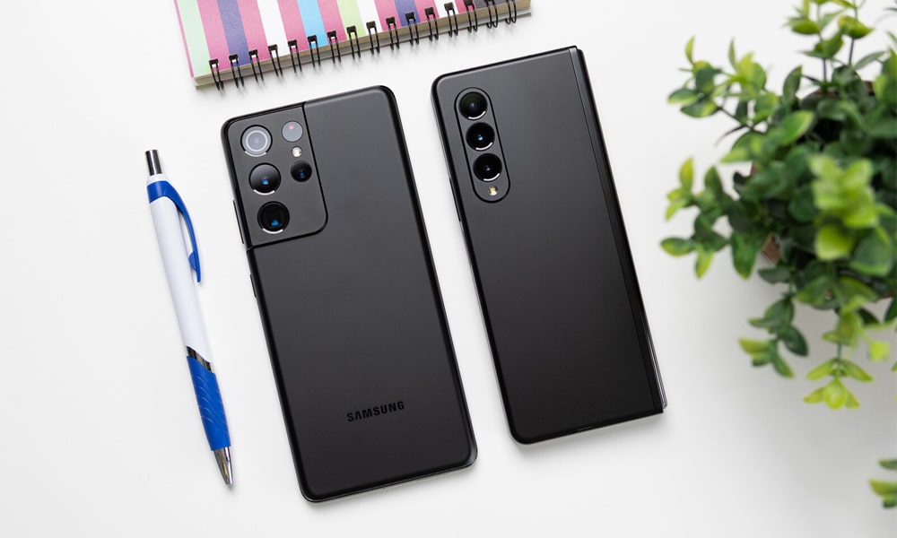 So sánh điện thoại Samsung Galaxy Z Fold 3 vs Galaxy S21 Ultra